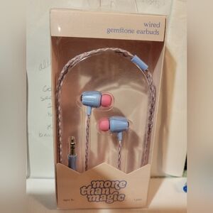 More Than Magic Blue and Pink Wired Earbuds 1 Pair Ages 8+